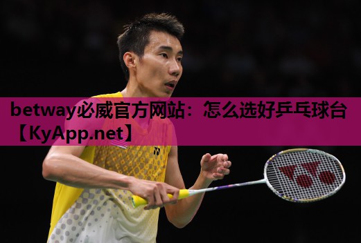 betway必威官方网站:怎么选好乒乓球台