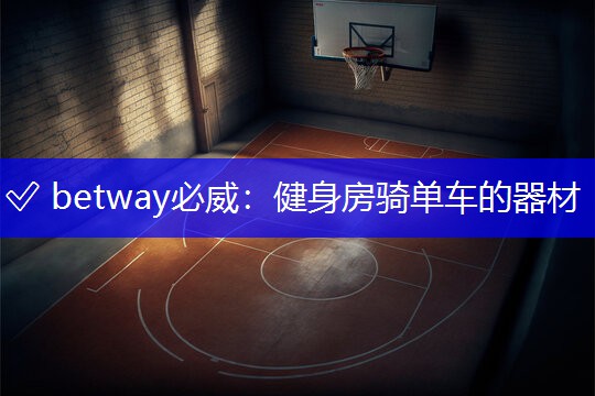 健身房骑单车的器材