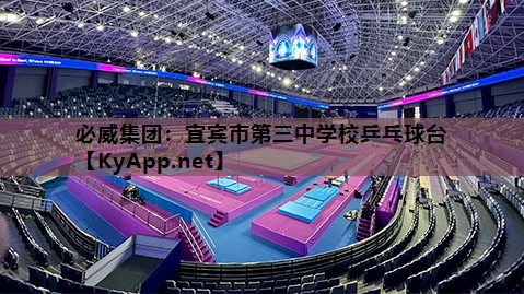 宜宾市第三中学校乒乓球台